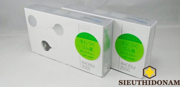 Bao cao su Sagami Exceed 2000, chính hãng Sagami tốt nhất, được ưa chuộng tại Nhật Bản