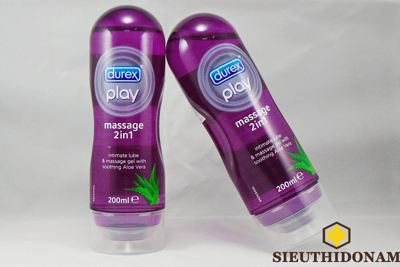 Gel bôi trơn Durex Play Massage 2 in 1, chính hãng Durex Thái Lan tốt nhất, không gây dị ứng, giá rẻ